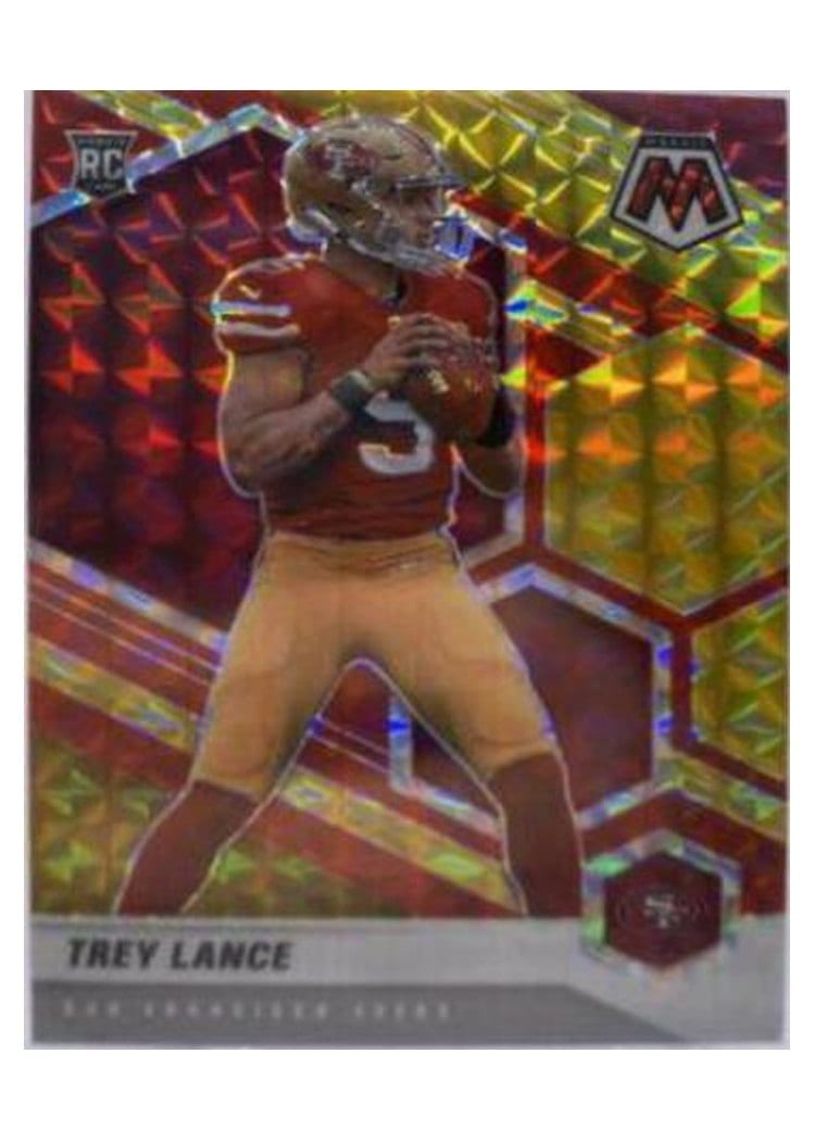 2021 Panini Mosaic Trey Lance #303 card
