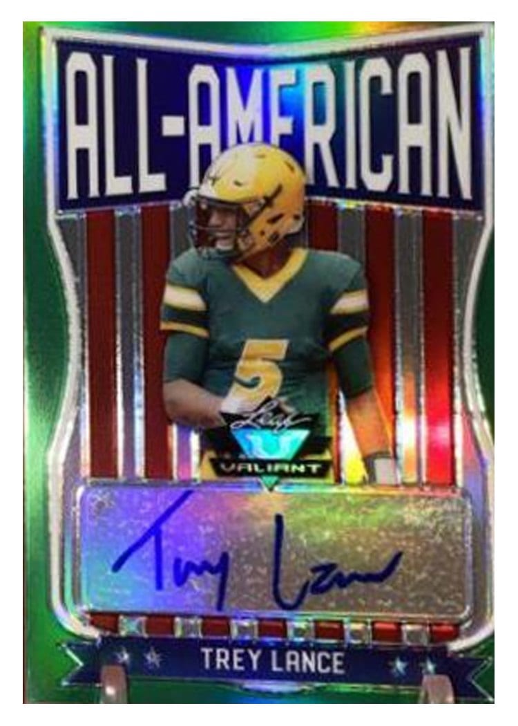2021 Panini Prizm Base Set Trey Lance #333 card