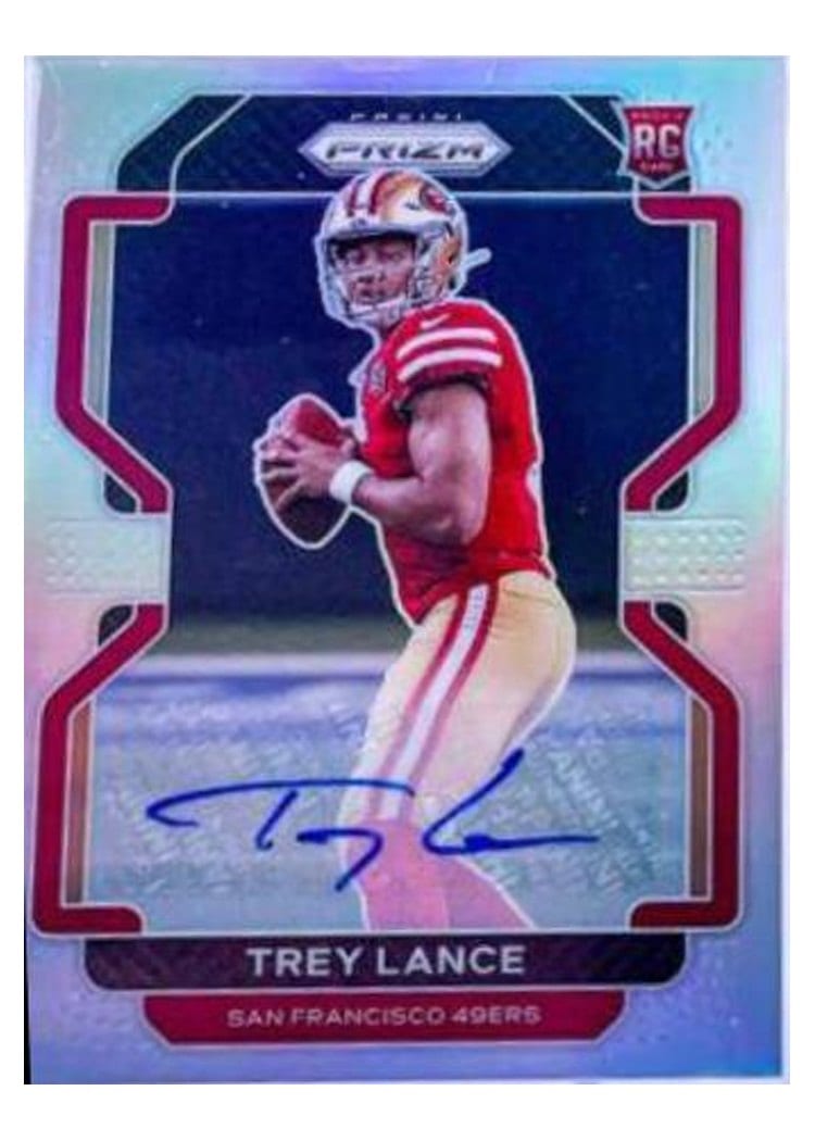 2021 Panini Prizm Base Set Trey Lance #333 card