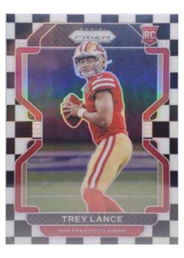 2021 Panini Prizm Base Set Trey Lance #333 card