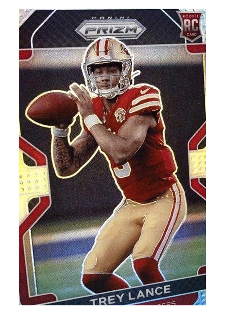 2021 Panini Prizm Base Set Trey Lance #333 card