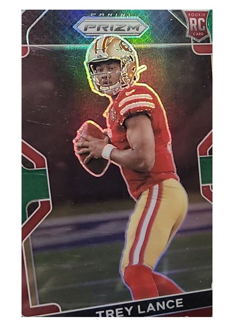 2021 Panini Prizm Base Set Trey Lance #333 card
