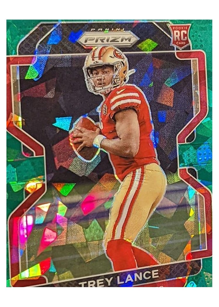 2021 Panini Prizm Base Set Trey Lance #333 card