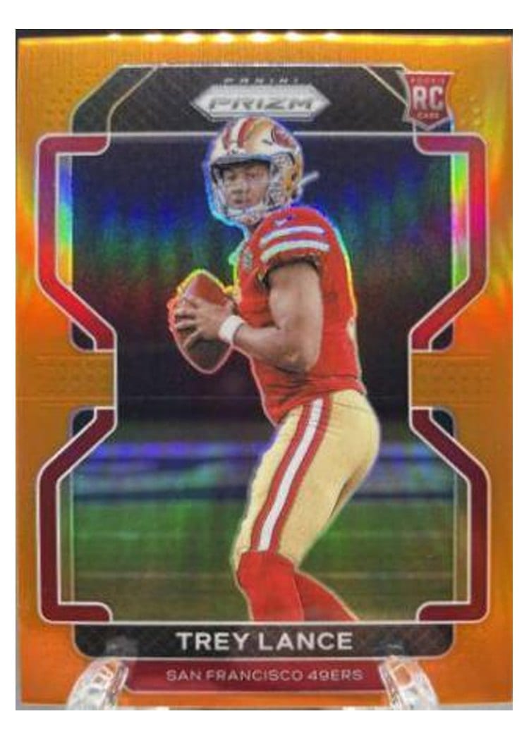 2021 Panini Prizm Base Set Trey Lance #333 card