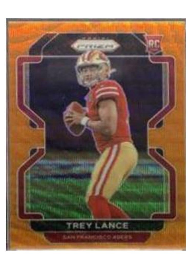 2021 Panini Prizm Base Set Trey Lance #333 card