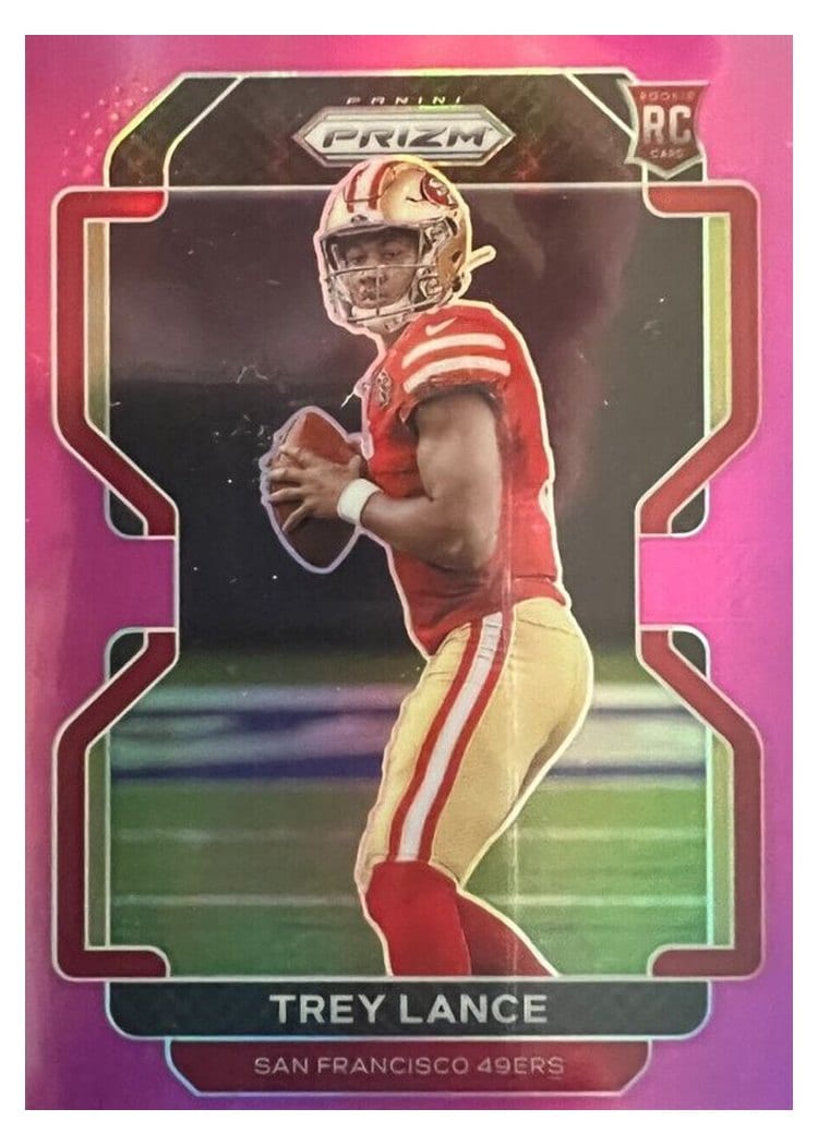 2021 Panini Prizm Base Set Trey Lance #333 card