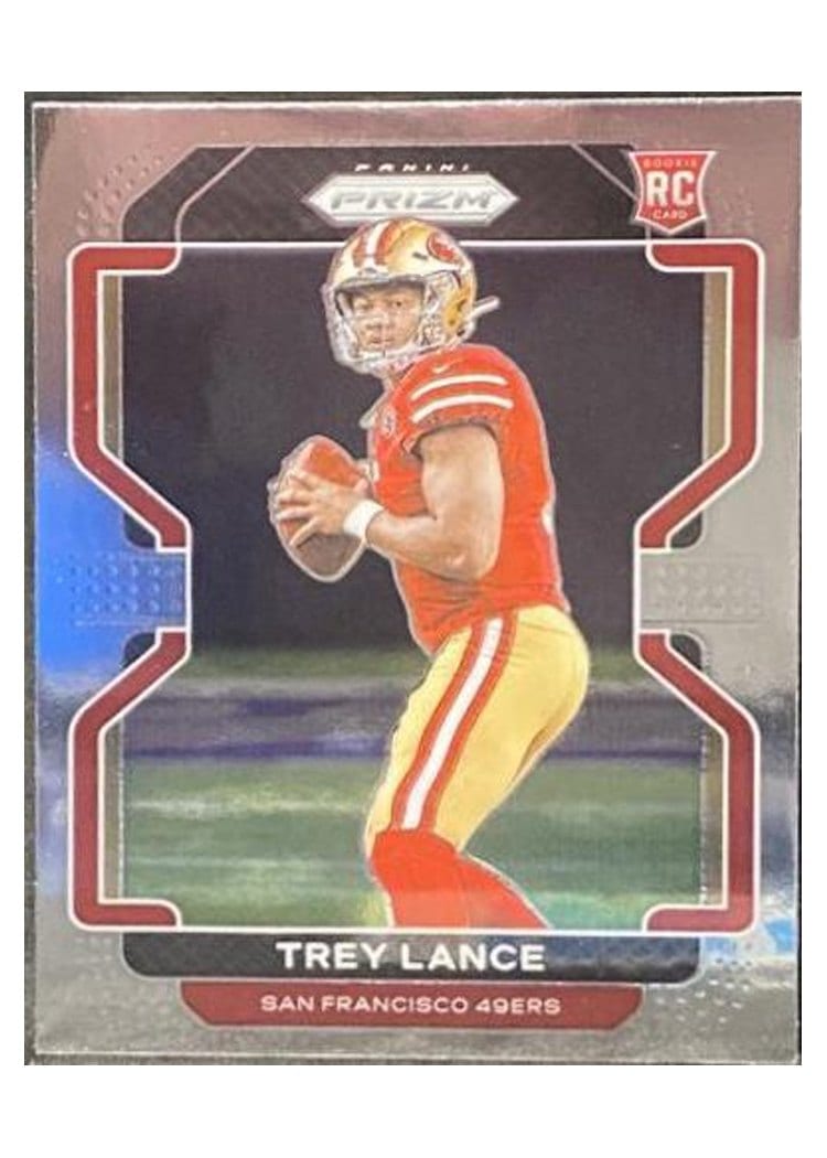 2021 Panini Prizm Base Set Trey Lance #333 card