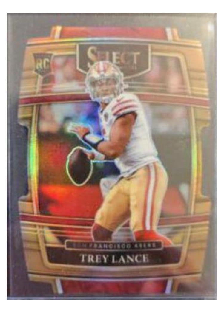 2021 Panini Select Trey Lance #45 card
