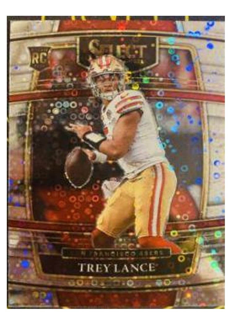 2021 Panini Select Trey Lance #45 card