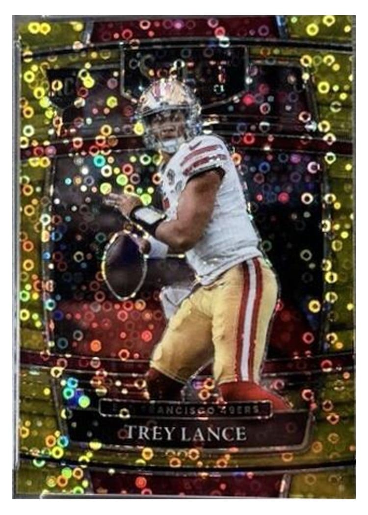 2021 Panini Select Trey Lance #45 card