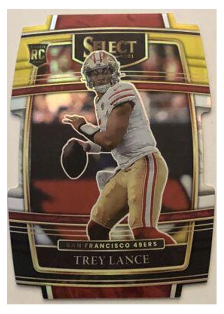 2021 Panini Select Trey Lance #45 card
