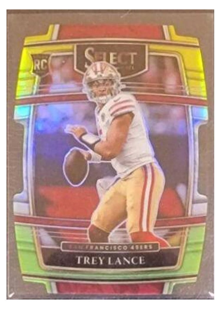 2021 Panini Select Trey Lance #45 card