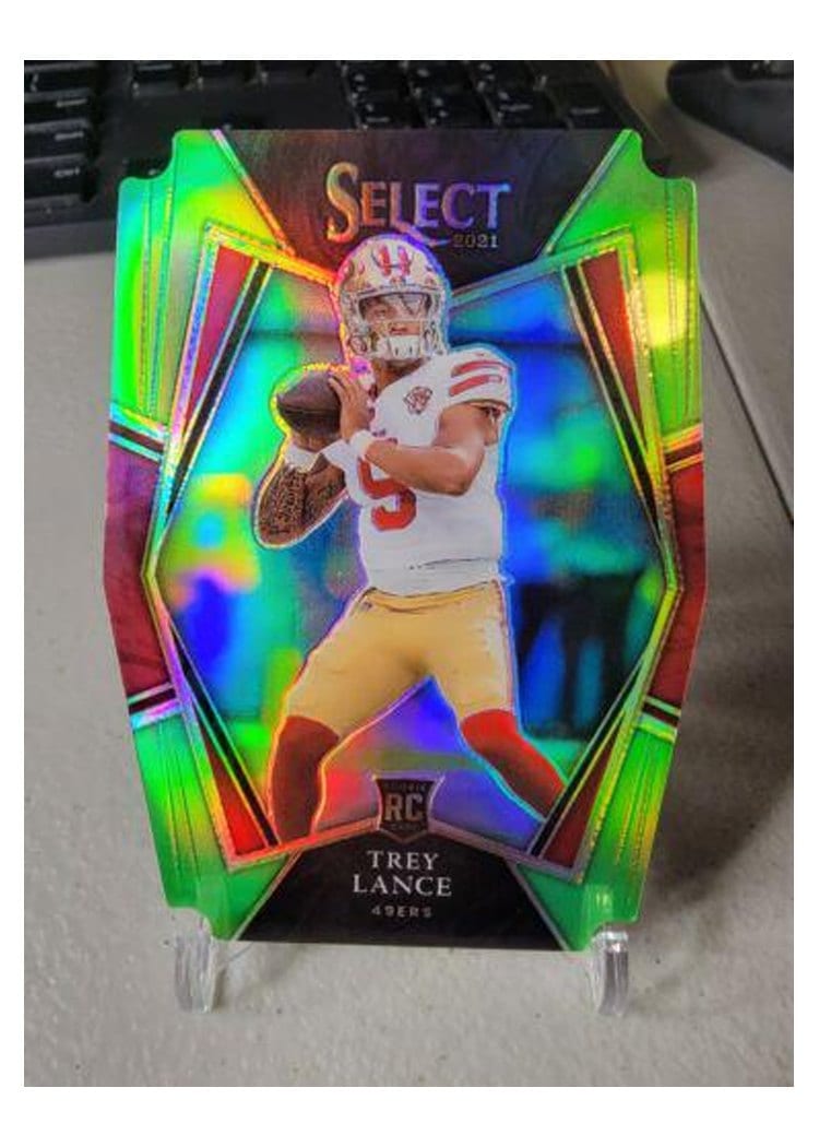 2021 Panini Select Trey Lance #45 card