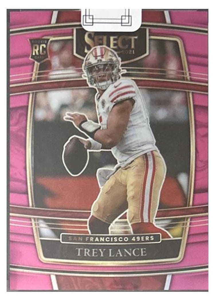2021 Panini Select Trey Lance #45 card