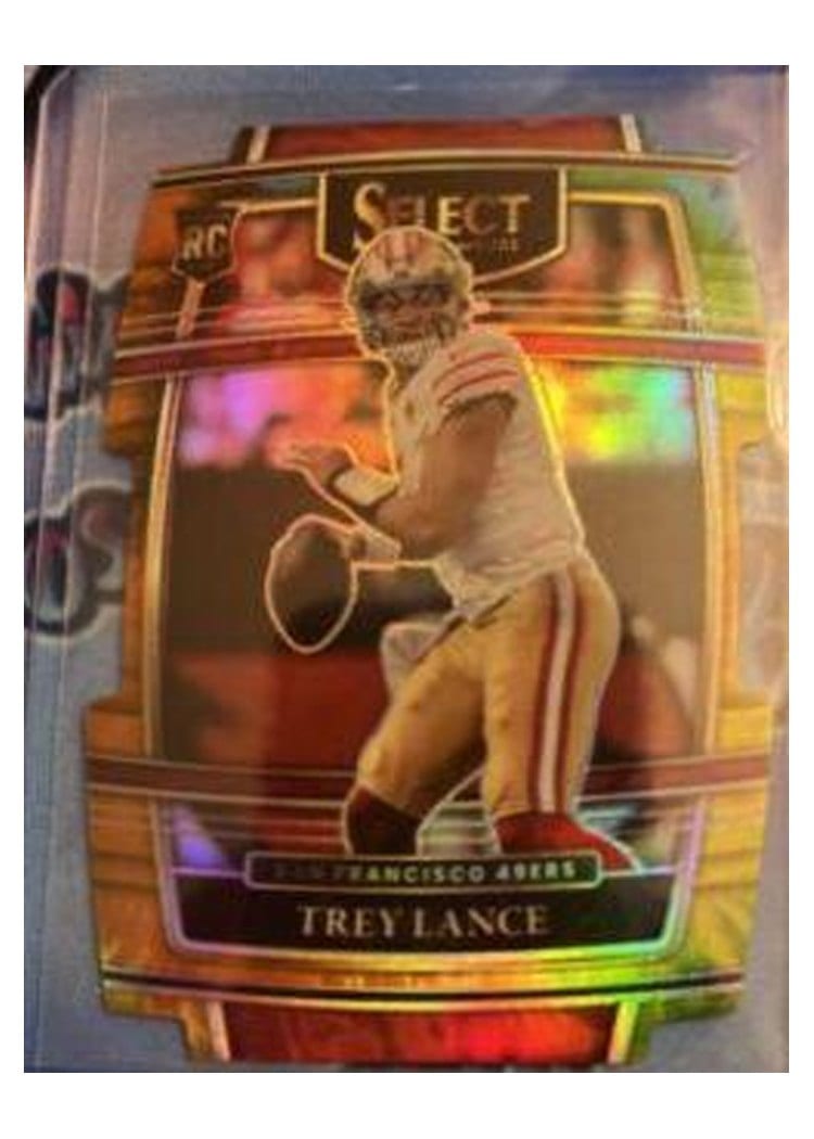 2021 Panini Select Trey Lance #45 card