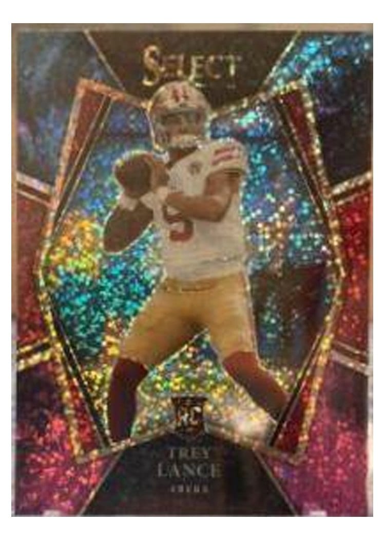 2021 Panini Select Base Set Trey Lance #145 card