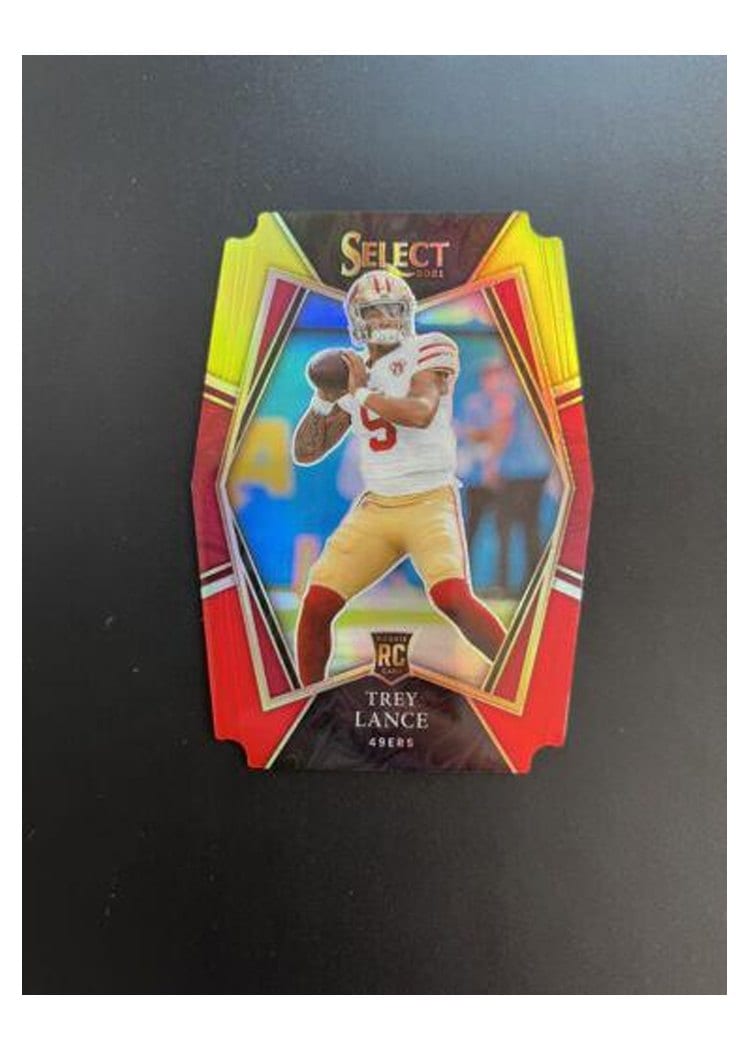 2021 Panini Select Base Set Trey Lance #145 card