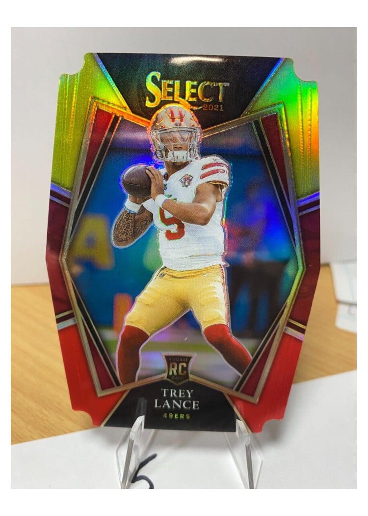 2021 Panini Select Base Set Trey Lance #145 card