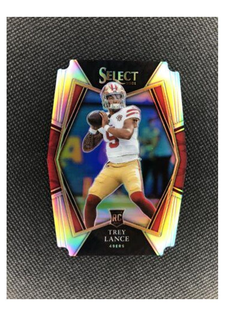 2021 Panini Select Base Set Trey Lance #145 card
