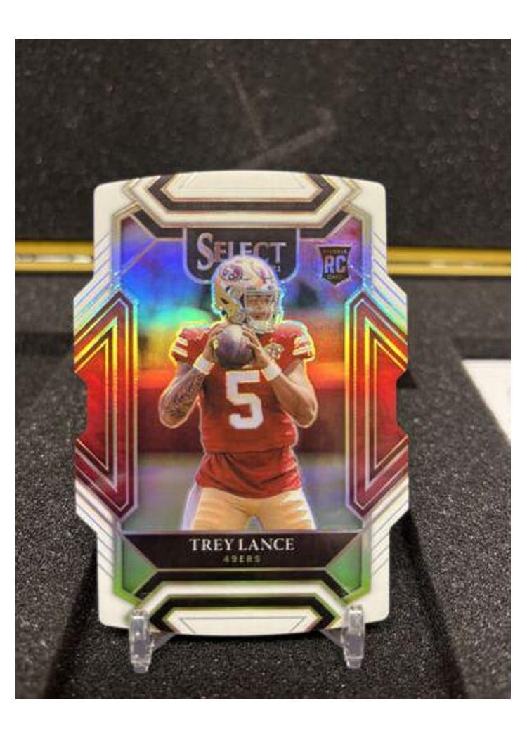 2021 Panini Select Base Set Trey Lance #145 card