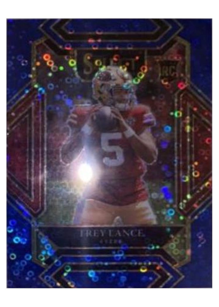 2021 Panini Select Base Set Trey Lance #245 card