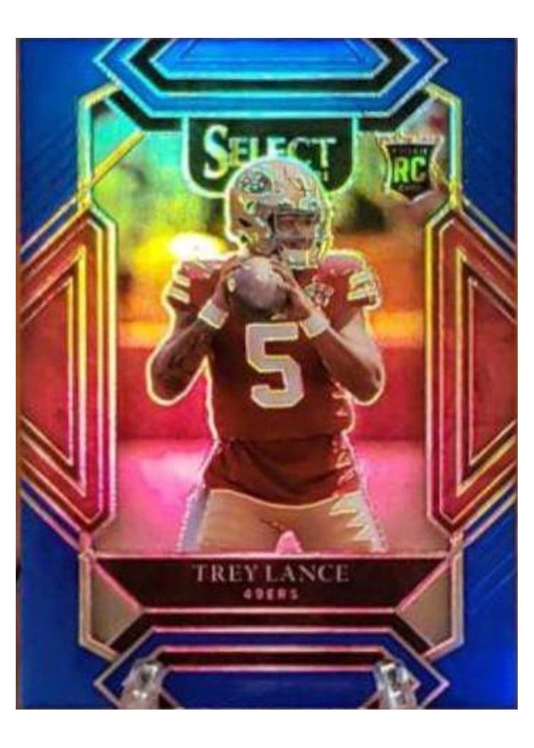 2021 Panini Select Base Set Trey Lance #245 card