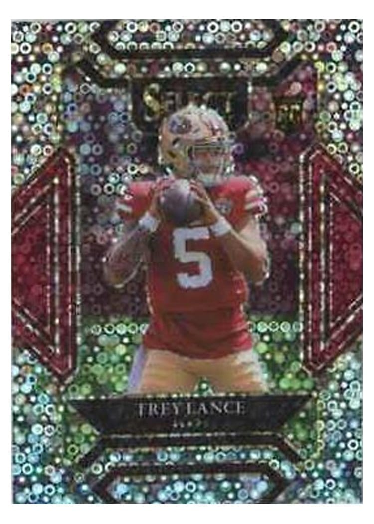 2021 Panini Select Base Set Trey Lance #245 card