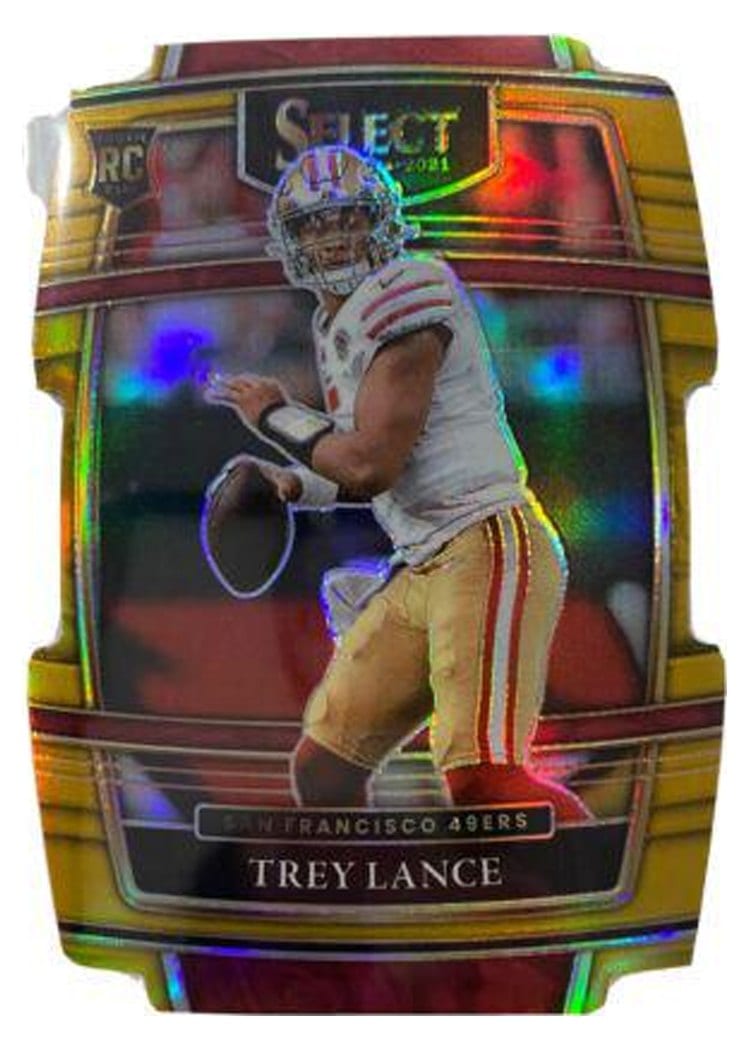 2021 Panini Select Base Set Trey Lance #245 card