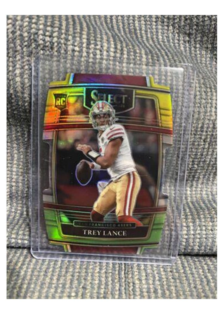 2021 Panini Select Base Set Trey Lance #245 card