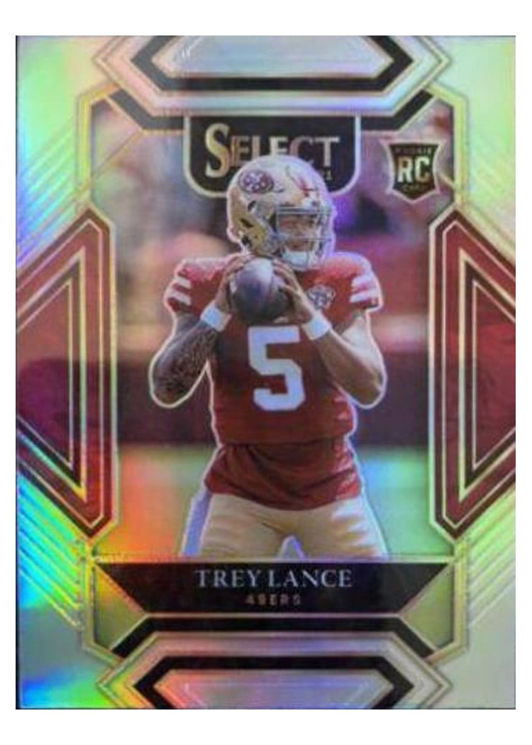 2021 Panini Select Base Set Trey Lance #245 card