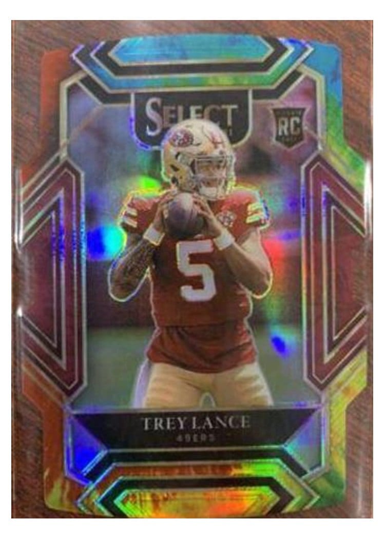 2021 Panini Select Base Set Trey Lance #245 card