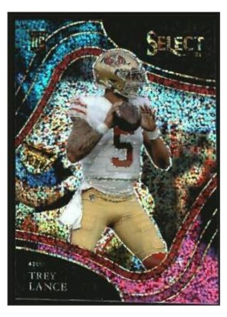 2021 Panini Select Base Set Trey Lance #345 card