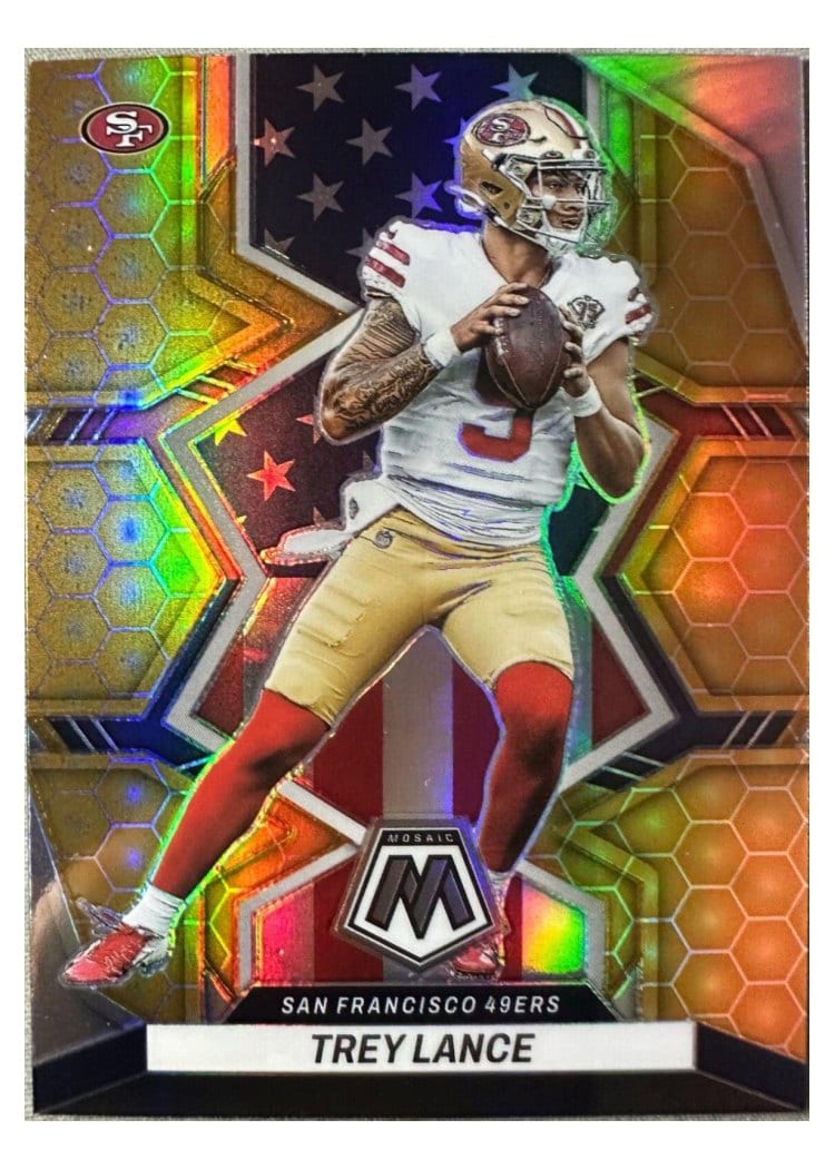 2022 Panini Mosaic Trey Lance #269 card