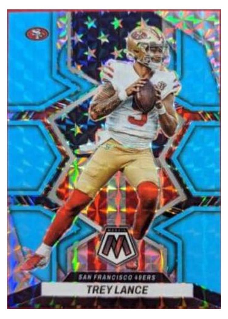2022 Panini Mosaic Trey Lance #269 card