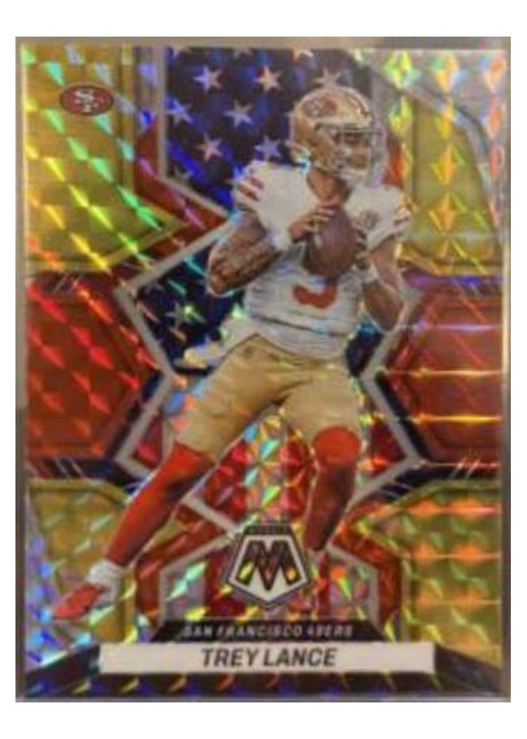 2022 Panini Mosaic Trey Lance #269 card