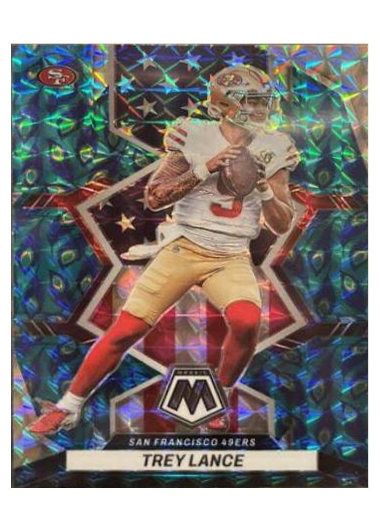 2022 Panini Mosaic Trey Lance #269 card
