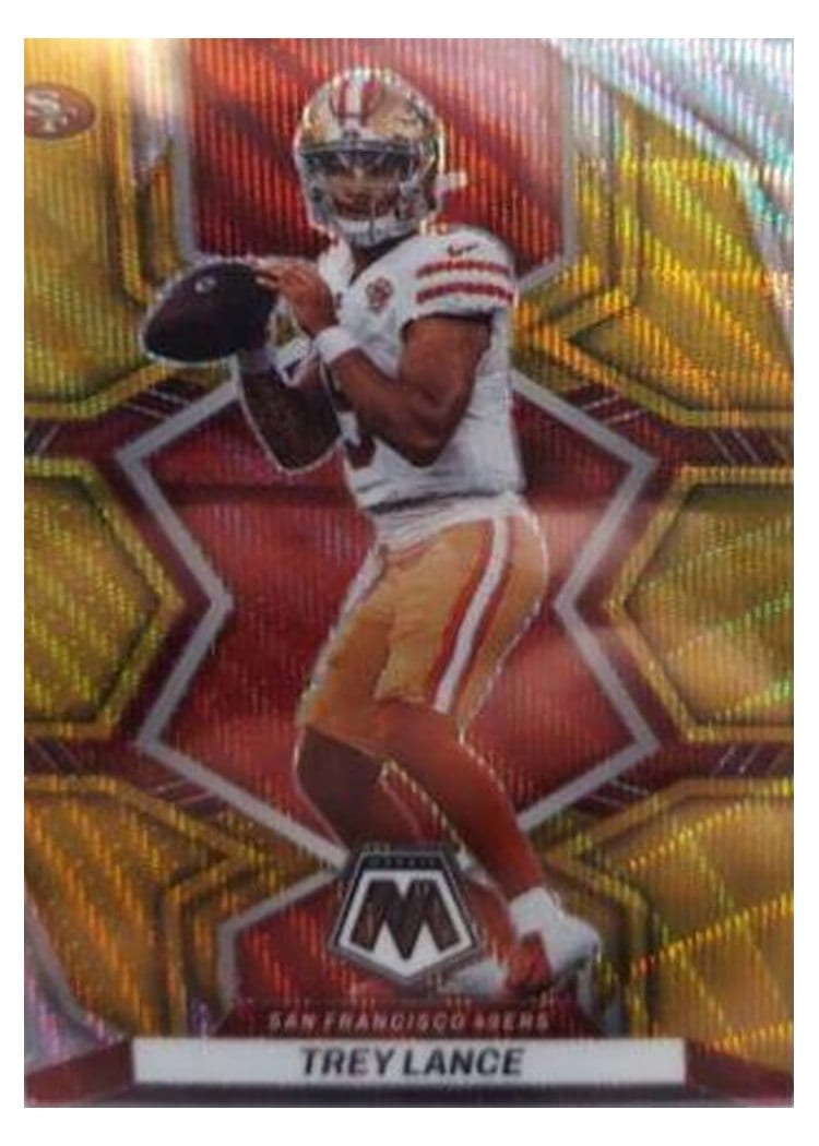 2022 Panini Mosaic Trey Lance #269 card