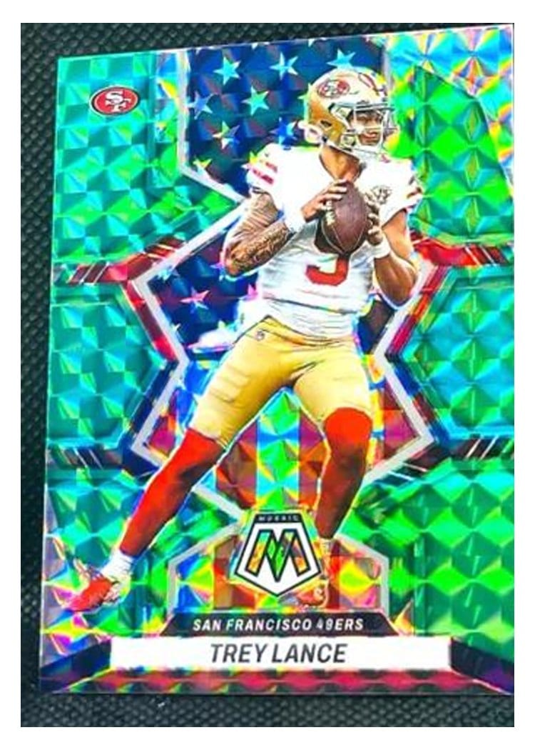 2022 Panini Mosaic Trey Lance #269 card