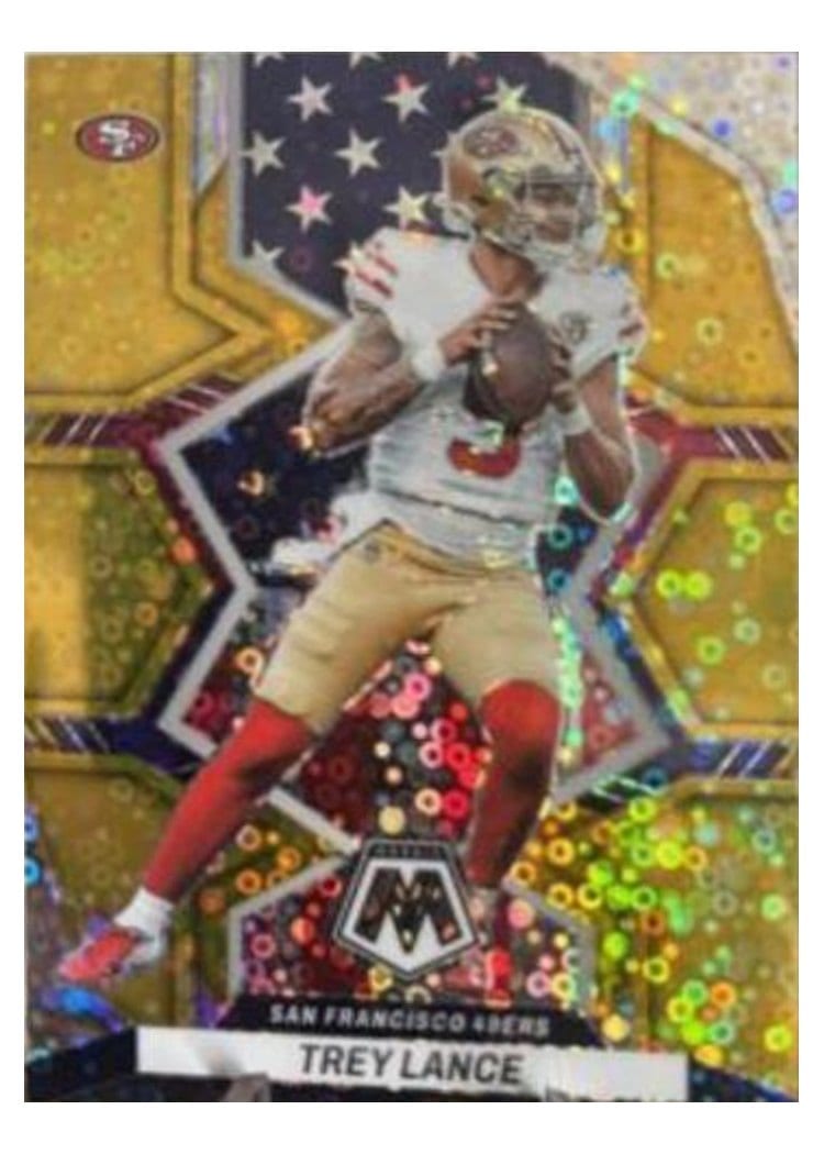 2022 Panini Mosaic Trey Lance #269 card
