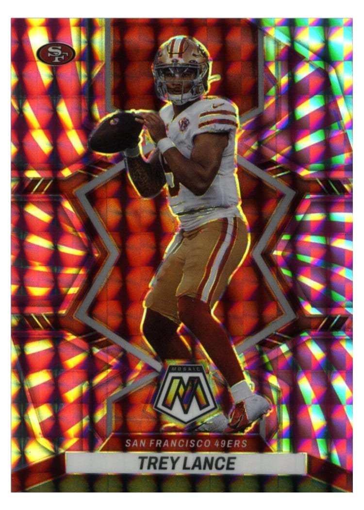 2022 Panini Mosaic Trey Lance #269 card
