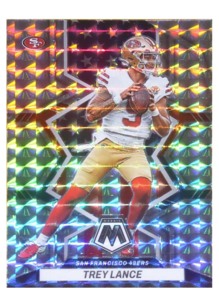 2022 Panini Mosaic Trey Lance #269 card