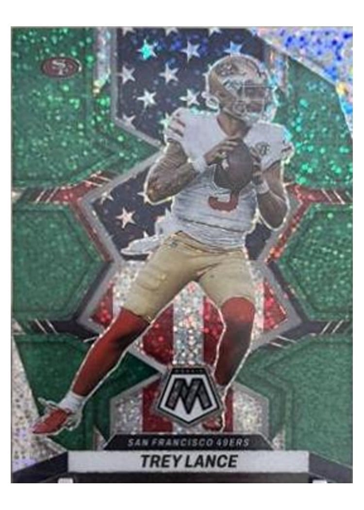 2022 Panini Mosaic Trey Lance #269 card