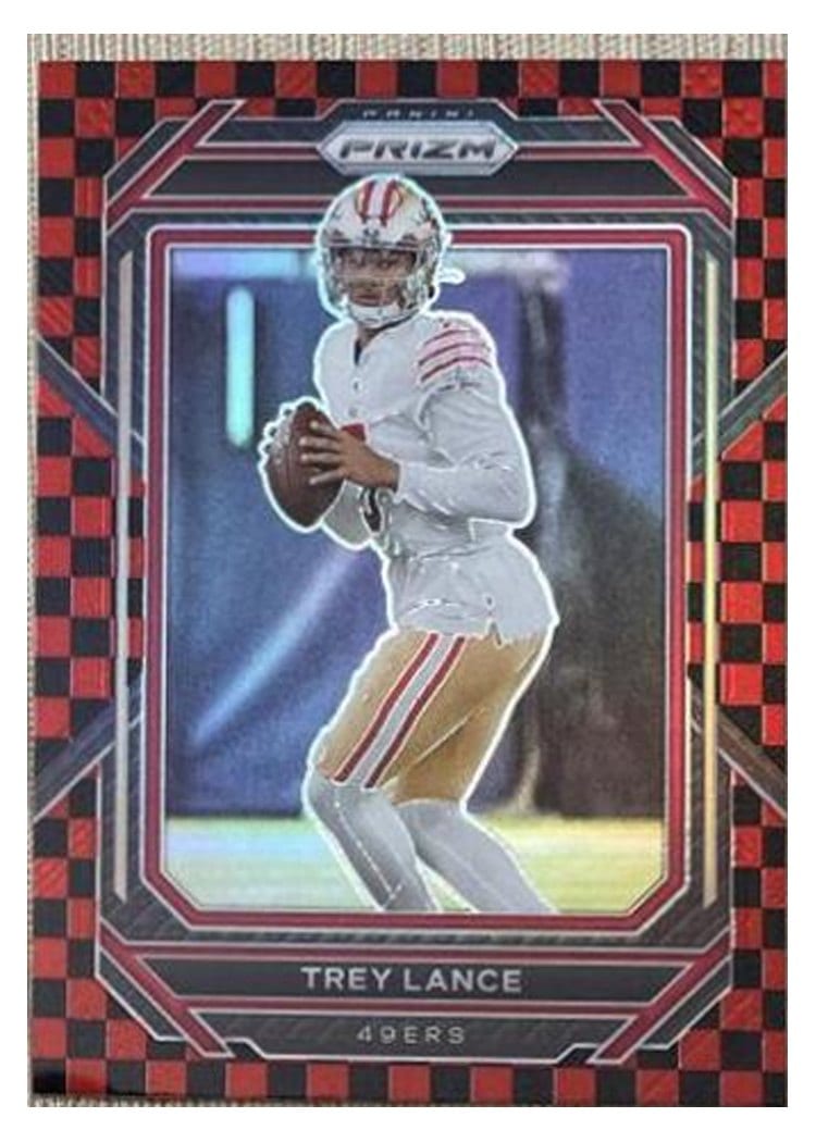 2022 Panini Prizm Base Set Trey Lance #263 card