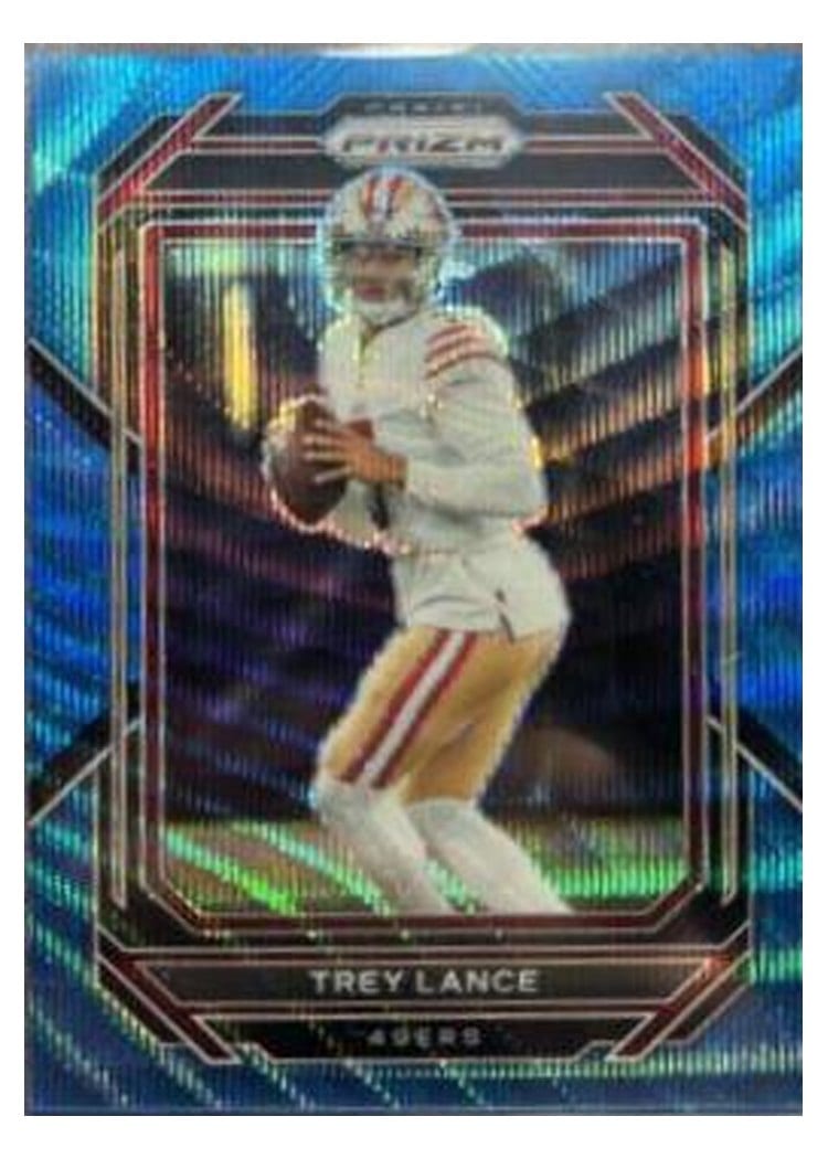 2022 Panini Prizm Base Set Trey Lance #263 card