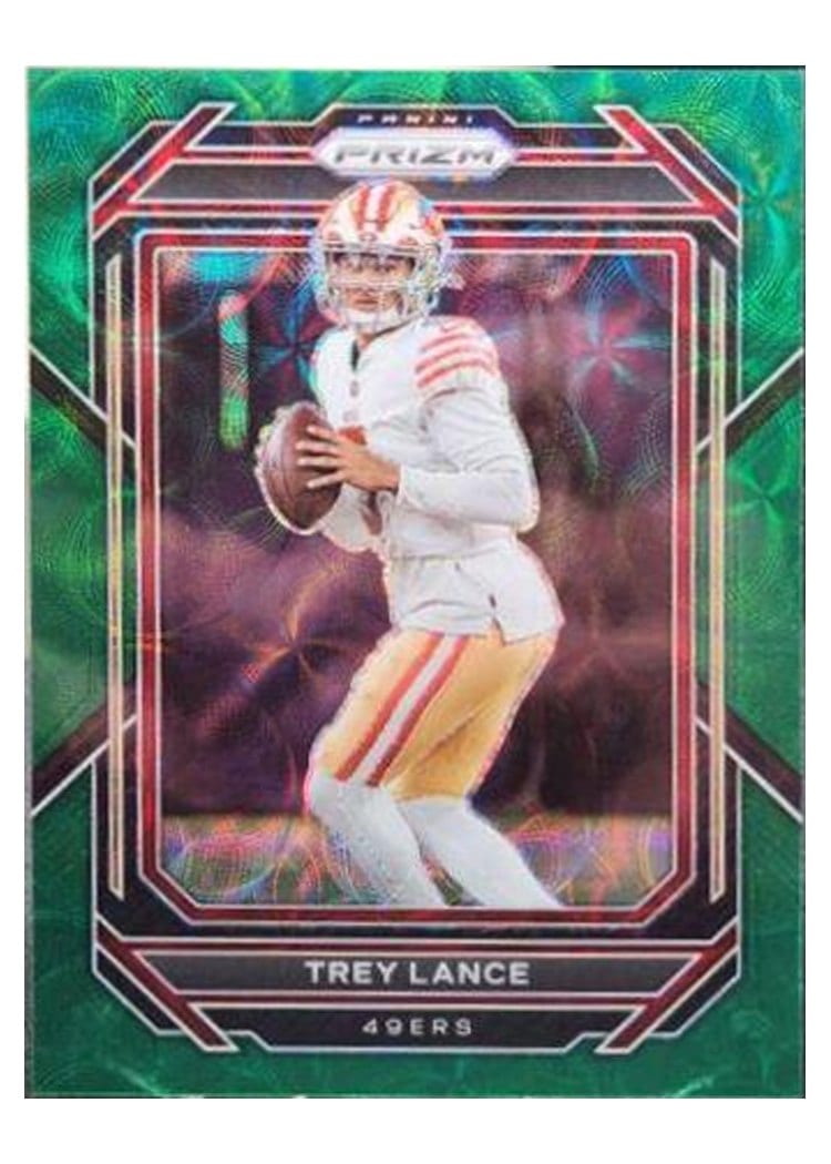 2022 Panini Prizm Base Set Trey Lance #263 card