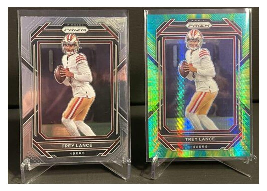 2022 Panini Prizm Base Set Trey Lance #263 card