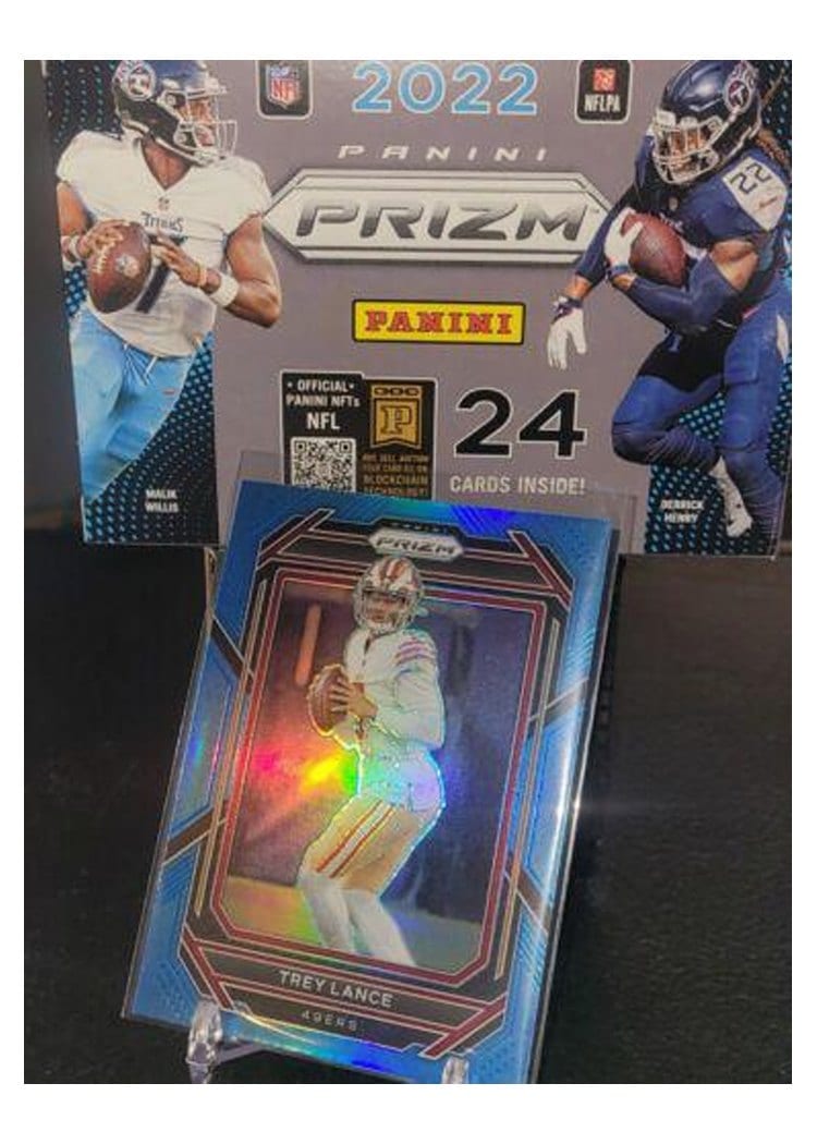2022 Panini Prizm Base Set Trey Lance #263 card