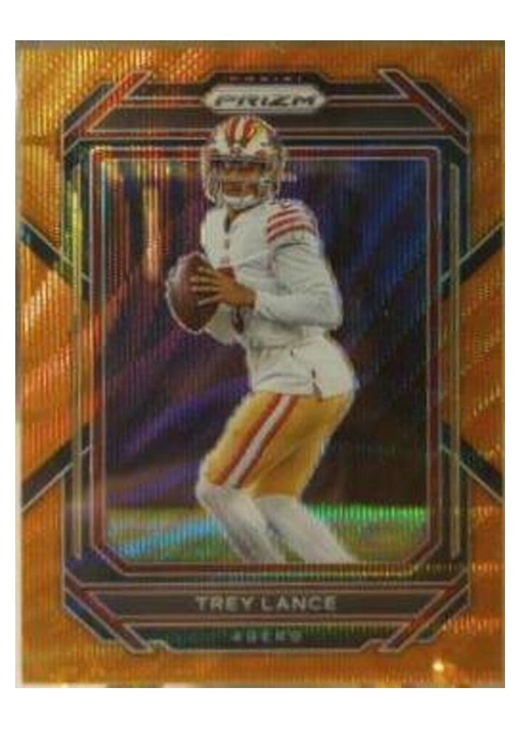 2022 Panini Prizm Base Set Trey Lance #263 card
