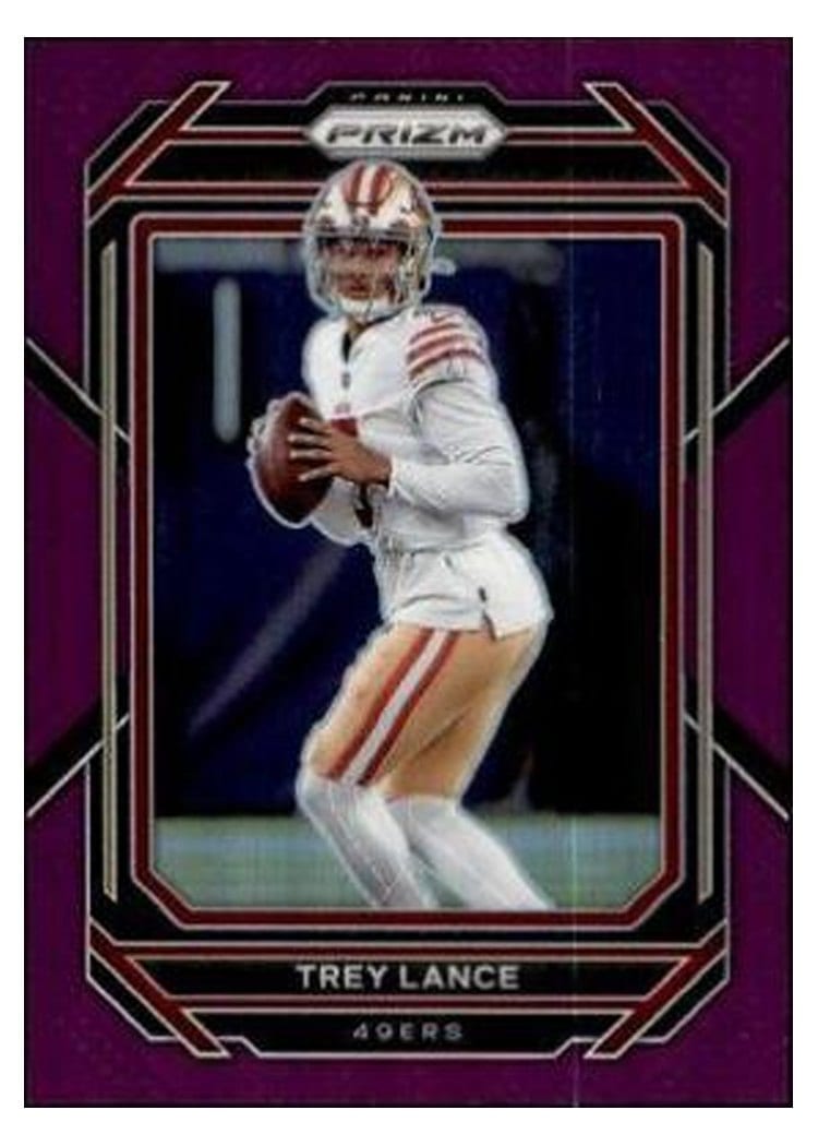 2022 Panini Prizm Base Set Trey Lance #263 card