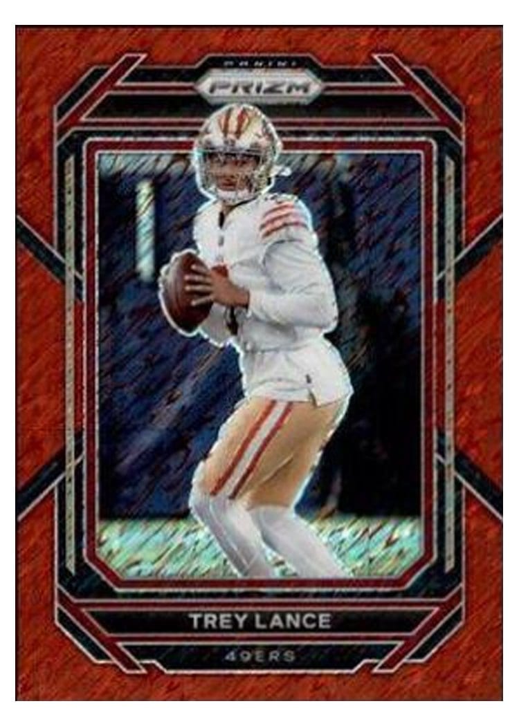 2022 Panini Prizm Base Set Trey Lance #263 card